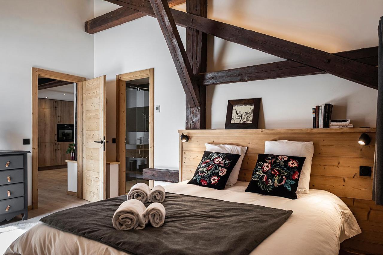 Spacieux Duplex Avec Vue La Clusaz Exterior foto