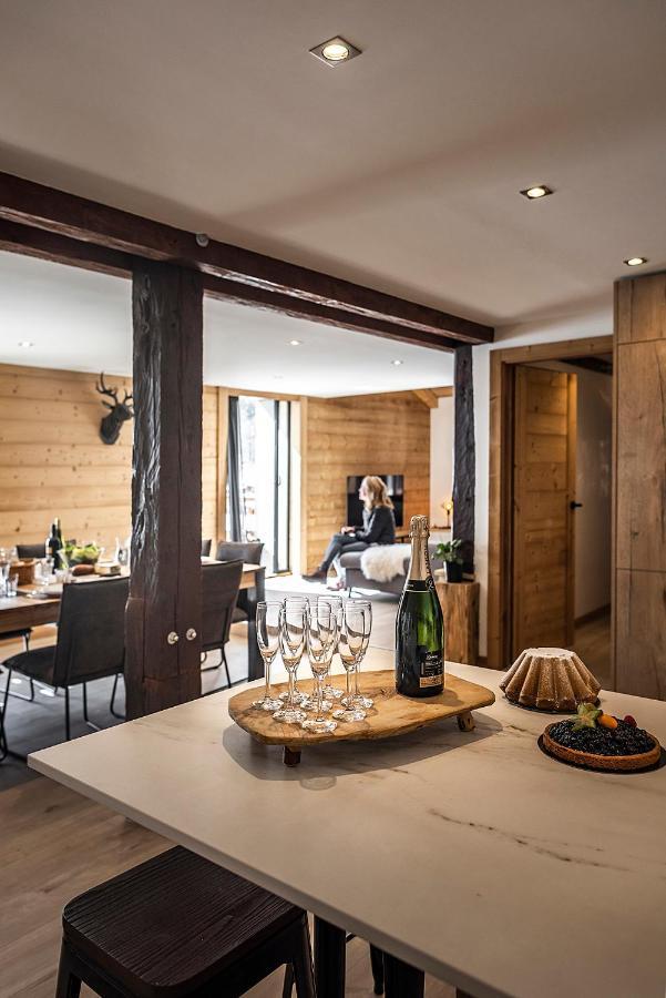Spacieux Duplex Avec Vue La Clusaz Exterior foto